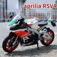 thumbnail image 2 of Compatible pour Gsx Aprilia Rsv4 1/12 Alliage Moto Modèle Jouet Simulation Voiture Modèle Ornements pour Enfants Cadeaux, 2 of 7