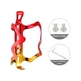 thumbnail image 4 of Portabotellas para bicicleta Eigraketly Soporte para estante de Ciclismo color oro rojo, 4 of 6