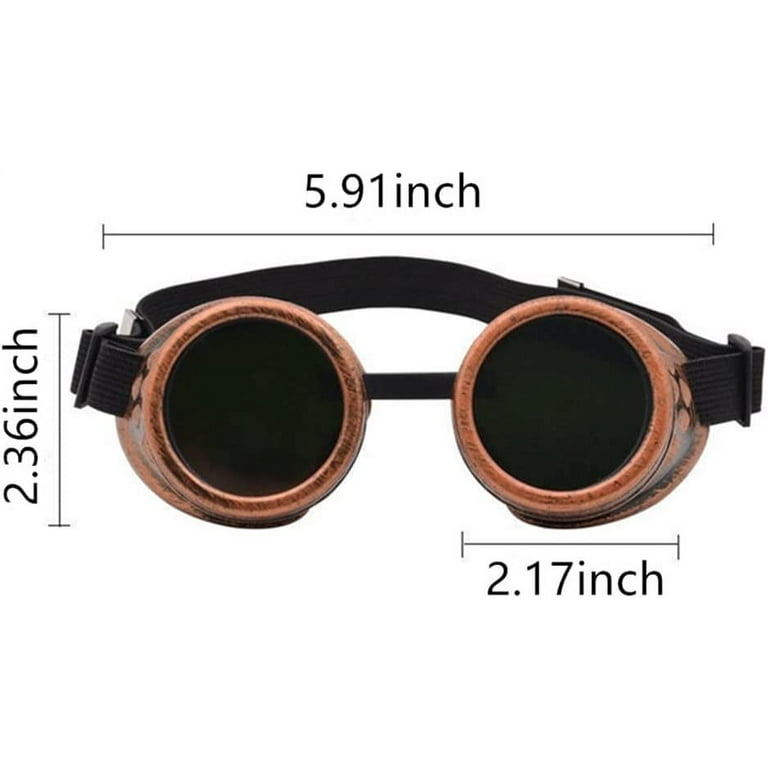small square sunglasses retro Victorian spectacles with adjustable temples  gold frame