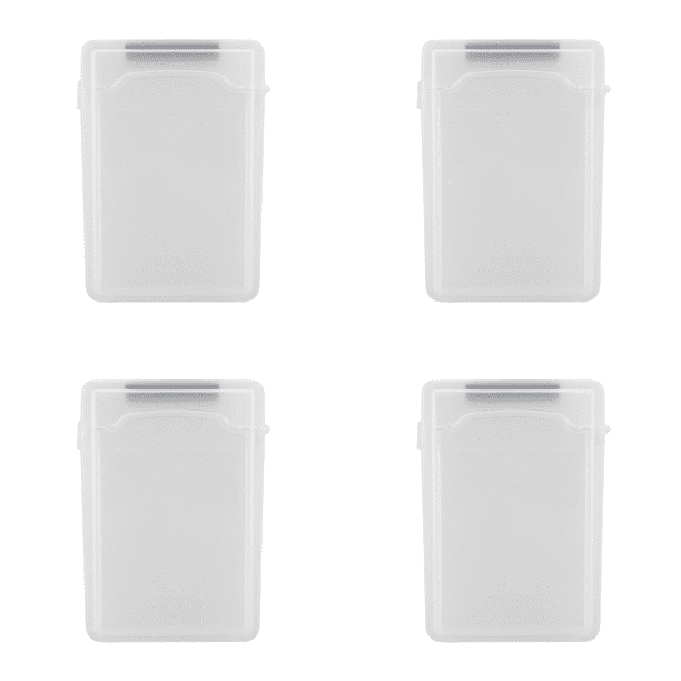 Caja Almacenamiento Disco Duro IDE SATA HDD 3 5 Pulgadas Plástico Caddy() Color Blanco