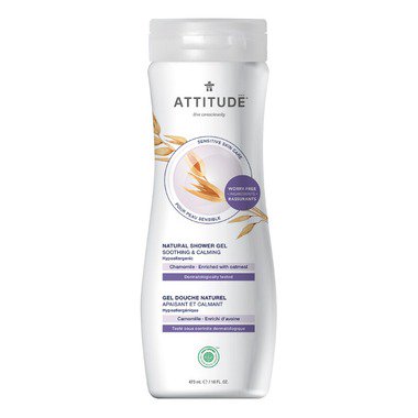 ATTITUDE Sensitive Skin Body Wash Soothing & Calming Chamomile