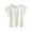 White, variant on Sunnyoo Big Girls T-Shirt Solid Short Sleeve Cotton Ribbed T Shirt, White