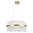 thumbnail image 1 of CWI Lighting Genevieve Lustre LED avec Médaillon Finition Or, 1 of 6