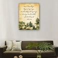 thumbnail image 2 of Bible Verse Poster Peace I Leave With You John 14 27 Tree Decor Room Vertical Canvas Art For Office Unframed 24×36 in, 2 of 5