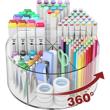 Biwat Acrylic Pencil Holder, Transparent