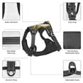 thumbnail image 6 of Fuzoiu Largemouth Bass jumps out of water Print Reflective Dog Harness,Adjustable, Breathable Pet Vest,Dog Harness No Pull,No Choke Pet Vest for Small, Medium, and Large Dogs-Medium, 6 of 6