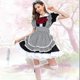 thumbnail image 1 of Disfraz de sirvienta Cosplay disfraz de sirvienta de Anime blanco y negro disfraz de juego de chica linda vestido de Halloween, 1 of 4