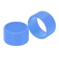 thumbnail image 3 of Silicone Tennis Racket Handle Sweat Absorption Overgrip Fixing Ring 2pcs  Set for Tennis Players, 3 of 7