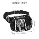 thumbnail image 4 of Easygdp Vintage Black white Plant skull Fanny Packs para Mujeres y Hombres, Bolsa de Cinturón, Bolsos de Cruz para Trabajo/Correr/Senderismo, 4 of 9