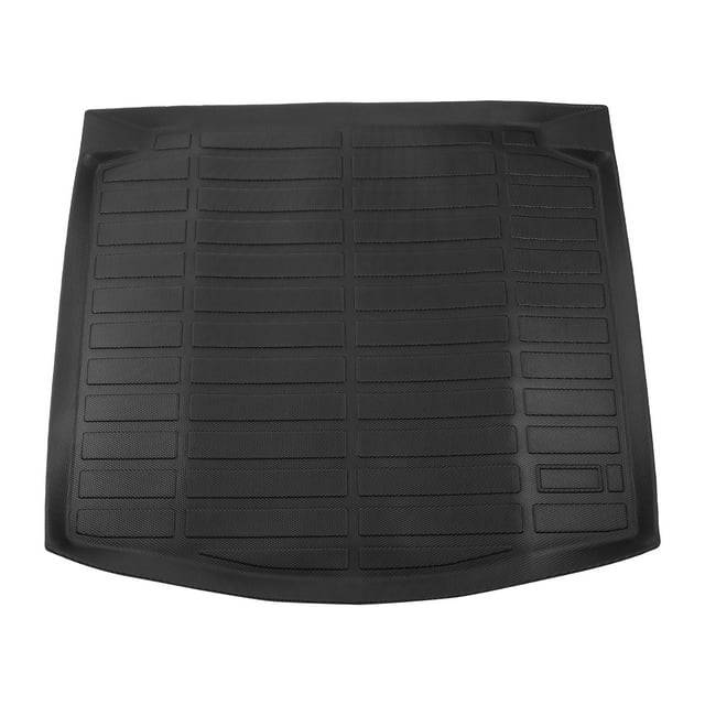 Unique Bargains Rear Cargo Liner Rear Trunk Mat for Toyota Corolla Cross for FWD 2022-2024 Anti-Slip Trunk Cargo Luggage Boot Tray Mat TPE 1 Pc Long Grid Pattern