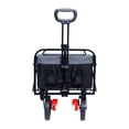 thumbnail image 3 of 150L Collapsible Wagon Cart Foldable, Utility Garden Wagon with 360lbs Weight Capacity, Heavy Duty Portable Sport Wagon with Wheels for Outdoor, Grocery, Shopping, 3 of 9