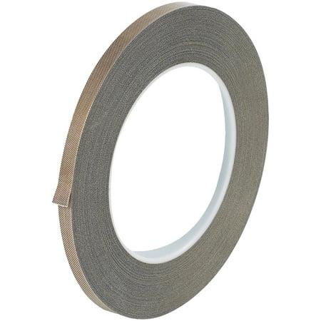 Office Depot&reg; Brand PTFE Glass Cloth Tape, 3 Mils, 3" Core, 0.25" x 54', Brown