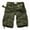 8064 Armygreen, variant on Men's Camo Multi-Pocket Relaxed Fit Casual Shorts,Outdoor Camouflage Twill Cargo Shorts 11" Inseam(No Belt),Light Army 36