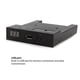 thumbnail image 3 of Unidad de disquete SFR1M44 U100K Unidad de disquete USB Unidad de simulación de emulador de unidad práctica 34 pines DC 5V 1.44MB Sweethay EL009391-00, 3 of 5