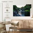 thumbnail image 5 of Elephant Stock Cascades Seven Sacred Pools Hana Wall Art - Horizontal Canvas Wall Art - Living Room Wall Decor - Places Canvas - Black And Green Decor By George Oze - 12" x 8", 5 of 8