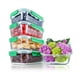thumbnail image 1 of Recipientes NutriChef para almacenar alimentos (5 piezas) - 100 g (35.86 oz) apilables de vidrio premium para preparar comidas con tapa hermética, sin BPA, 100 % herméticos, aptos para congelador y, 1 of 7