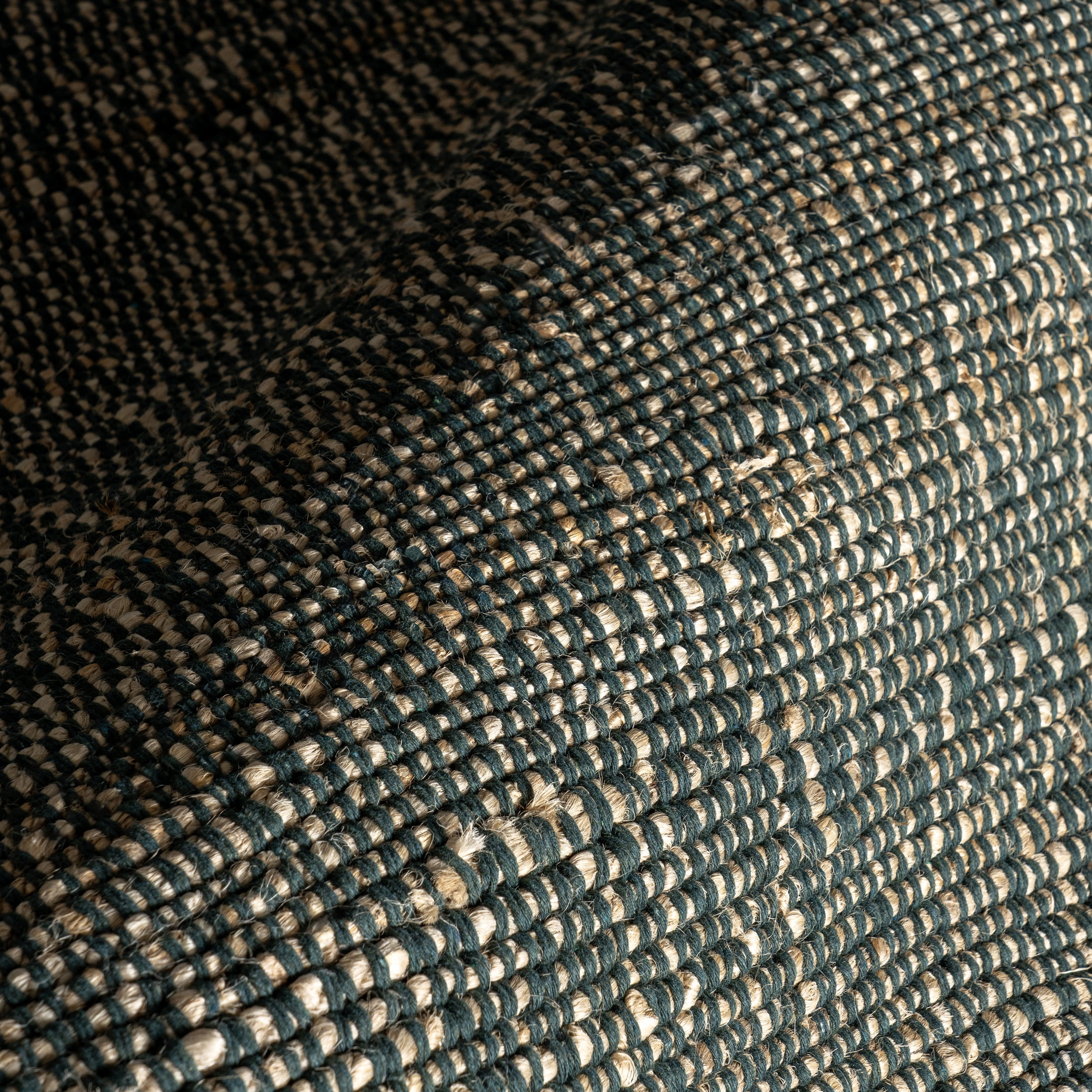 nuLOOM Elfriede Farmhouse Jute Blend Area Rug, 6' x 9', Green
