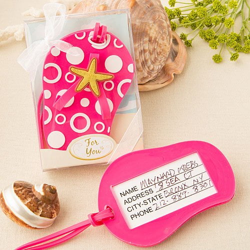 beach luggage tags