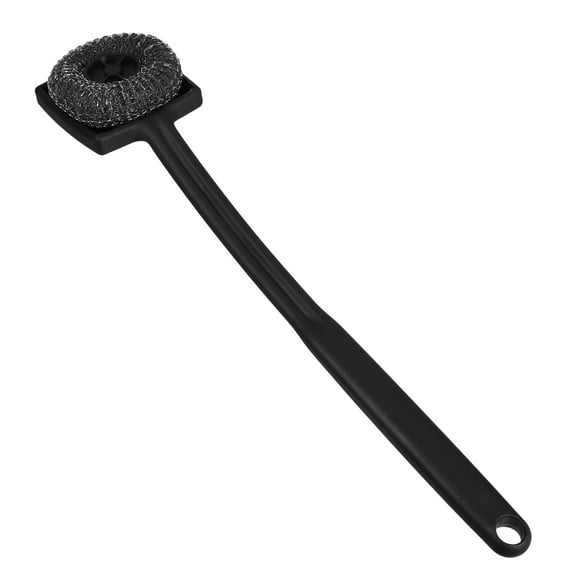 GOOHOCHY Bbq Grill Cleaning Brush With Long Handle Replaceable Steel Brush For Grilling Heavy Duty Barbecue Tool Grill Accessories