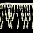 thumbnail image 4 of Pearl Beads Tassel Ribbon Fringed Handmade Craft Trim Clothing Accessories, 4 of 7