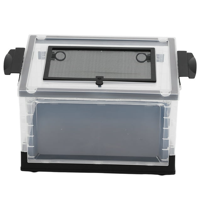Terrarium Pliable, Terrarium pour Animaux Pliable avant, Réservoir de Terrarium pour Petits Animaux, Terrarium pour Petits Animaux, Design Révolutionnaire