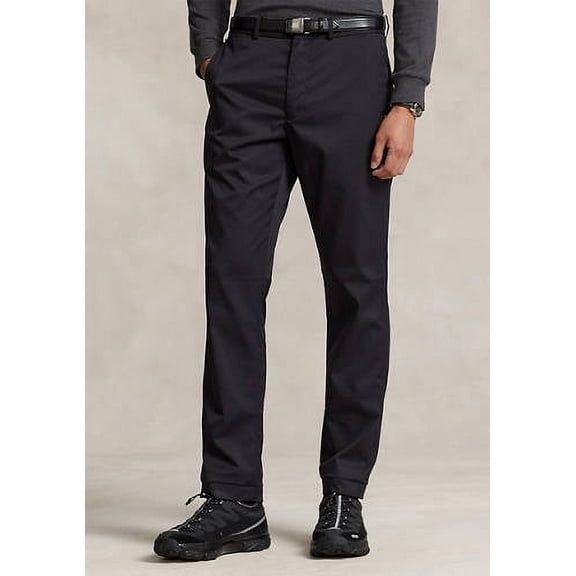 Polo Ralph Lauren Men's Golf Tailored-Fit Cotton Stretch Chino, Polo Black-38x30