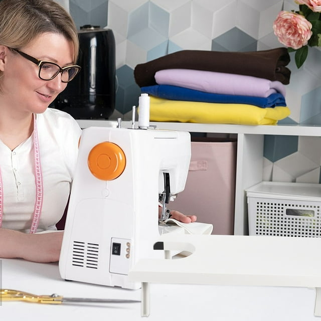 FUEENIRVA Accesorio Extensión Para Máquina De Coser Doméstica Con Patas Ajustables Y Duradero