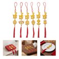 thumbnail image 1 of unbranded 6Ud Colgantes Dorados Festival De Primavera Tradicional China Para Hogar, 1 of 8