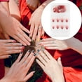 thumbnail image 3 of False Nail Removable Wearable Simple Charming Tips with Various to Apply Smooth Surface Various Shapes Fake Fingernail Strong Viscosity Charming Paster 19, 3 of 8