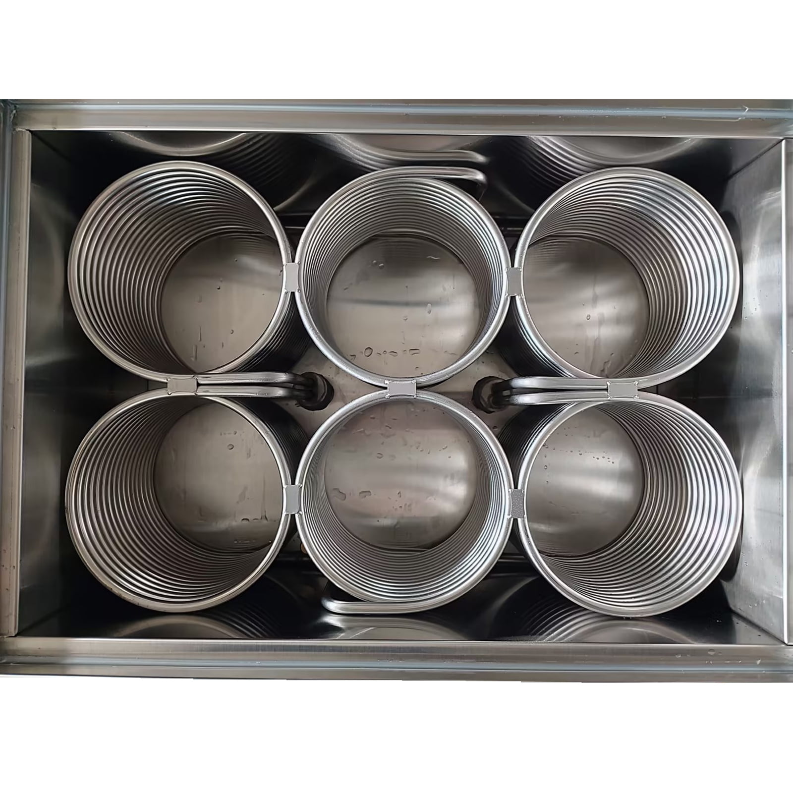 Cylindrical Ice Brick Machine Commercial Automatic 6 Buckets of Snow Ice Machine Ice Machine