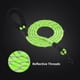 thumbnail image 4 of Dog Lead 5ft Rope Dog Lead, Slip Lead for Dogs Silp Lead Dog Leash, Reflective Thread with Padded Handle for Small Medium Large Dogs 5ft Green, 4 of 5