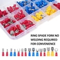 thumbnail image 2 of Electrical Cold Press Wire Connectors - Mixed Ring Terminal Kit with Plastic Case, Available in 280PCS, 540PCS, 840PCS, or 1200PCS Options, 2 of 6