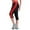 Red, variant on QHFBli Capri Leggings with Pockets for Women Tummy Control High Waisted Yoga Pants Summer Workout Hiking Running Leggings