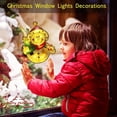 thumbnail image 6 of Window Christmas Lights Decorations, Battery Operated with Suction Cup Hook Hanging LED Light for Xmas Window Decoration Glass Wall Indoor Decor, Snow Men, 6 of 7