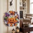 thumbnail image 5 of Halloween Diamond Art Hanging Kit, DIY Handmade Wreath Ornament, Diamond Art Door Wall Window Hanging Decor by MPOISVA, 5 of 6
