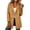ZA-Orange-jackets for women, variant on Trench Coat for Women Notched Lapel Double Breasted Mid Length Woolen Peacoat Long Sleeve Cozy Fall Outdoor Jacket with Pocket