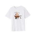 thumbnail image 4 of Camiseta para mujer de verano Tops Activewear suave cuello redondo camiseta para playa vacaciones trabajo S, 4 of 7