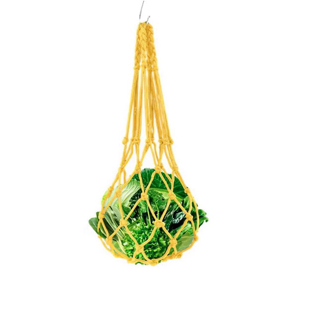 Malla De Alimentación De Verduras Cojinete De Alta Carga Alimentador De Frutas De Pollo Alimentador De Poliéster Red Bolsa De Hilo Vegetal Soporte De Frutas Con Gancho Para Pollo Pato Loro Pájaro Scienceny PT001658-02