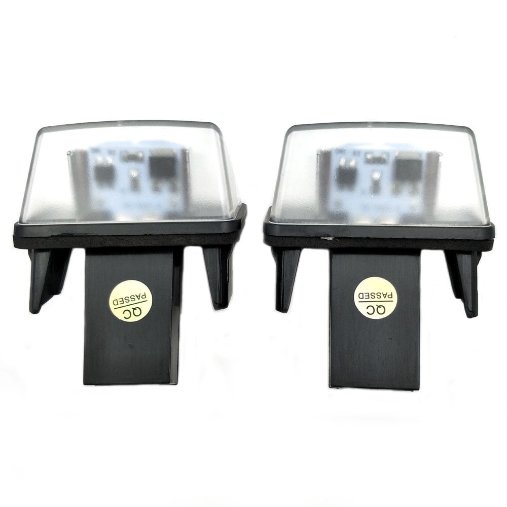 Nikauto 2Pcs 6000k 3528SMD License Plate Lights Lamps for Citroen C3 C4 C5 Berlingo XSARA Peugeot 206 207 407 307 308 5008 Partner