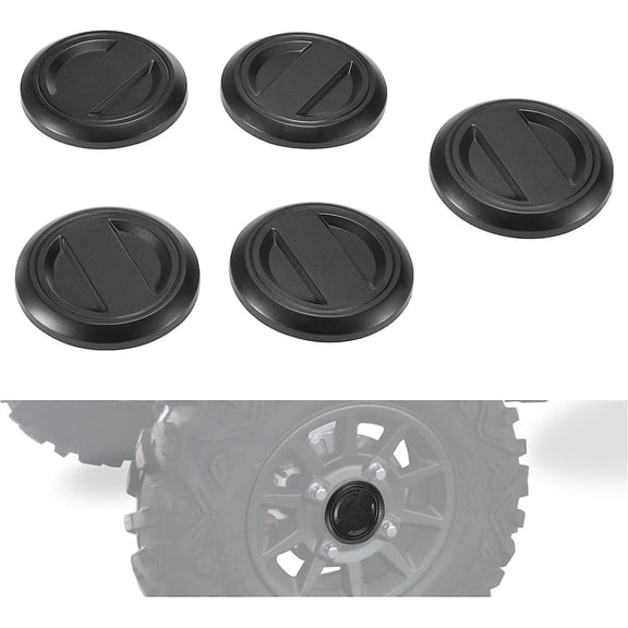 A & UTV PRO Tire Wheel Hub Caps for 2017-2021 Polaris RZR 1000 XP