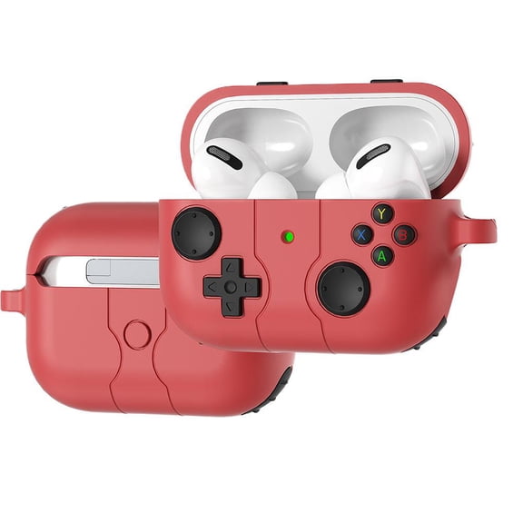 Case for AirPods Pro 3 (2025) Liquid Silicone Game Console Design Shockproof Cover, 360 Drop Protection & Wireless Charging AirPods Pro 3rd Generation Soft Skin Protective Case
