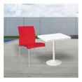 thumbnail image 5 of Silla de Comedor Durable para Exterior e interior Offiho Color rojo, 5 of 5