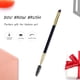 thumbnail image 5 of 12 pinceles para cejas, pincel angular y pincel de doble punta, multifuncionales para aplicación precisa, difuminado y teñido., 5 of 5