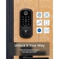 thumbnail image 3 of Open Box DESLOC B200 FINGERPRINT KEYLESS DOOR LOCK APP CONTROL SMART LOCKS - BLACK, 3 of 5