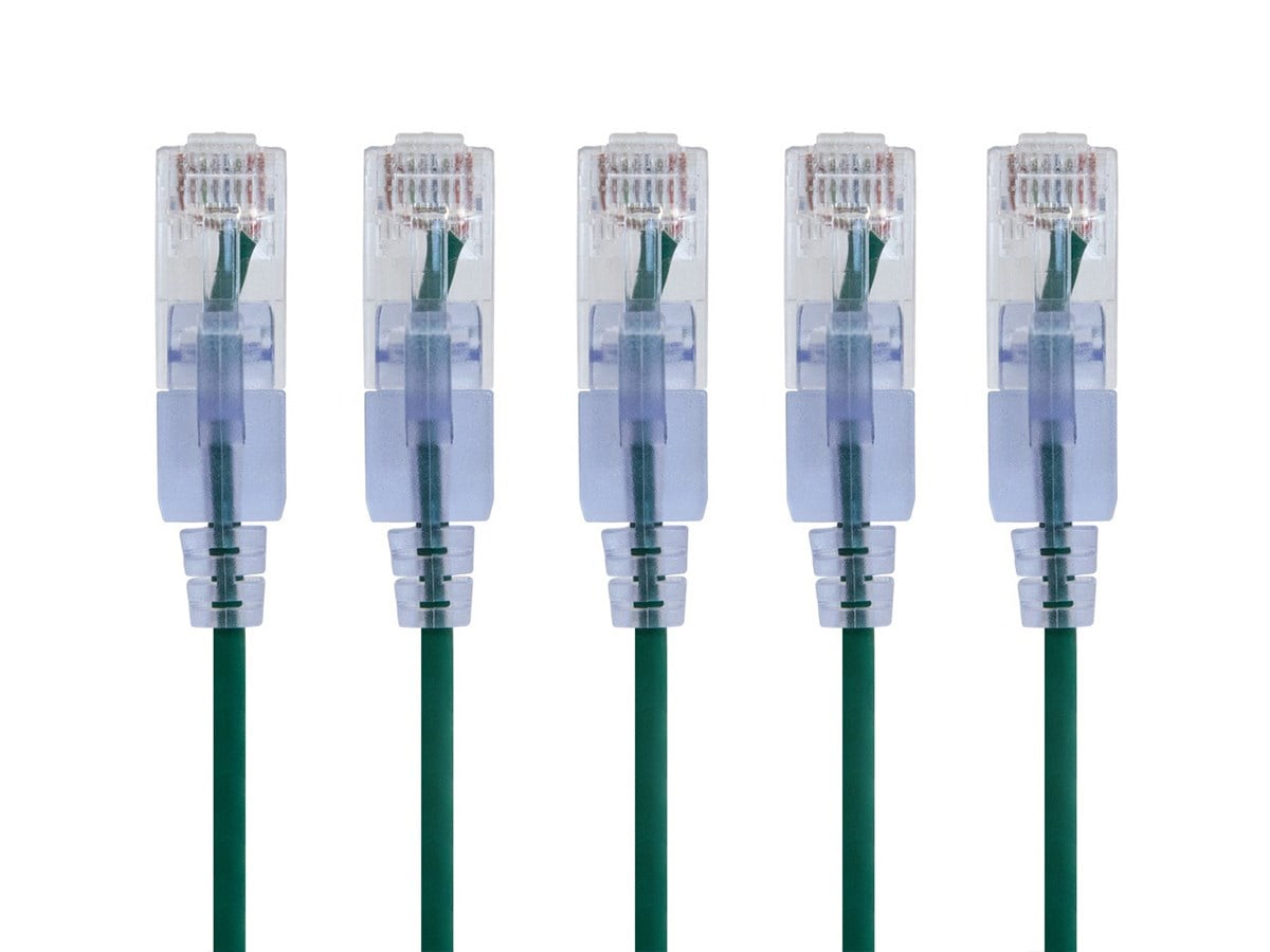 Monoprice SlimRun Cat6A Patch Cable Network Cord