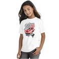 thumbnail image 3 of American Muscle Car Vintage Classic Crewneck T Shirts Boy Girl Teen Brisco Brands S, 3 of 6