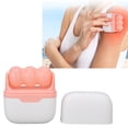 thumbnail image 3 of Rodillo Facial De Belleza, Doble Cabezal Calma La Piel, Portátil, Reduce La Hinchazón, Reduce Los Poros, Previene Las Arrugas, Rodillo De Hielo Rosa Para Salón De Belleza, 3 of 7
