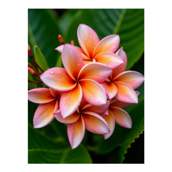 Diamond Art Kit for Adults, Pink Orange Tropical Flowers Diamond Painting for Adults Beginners, 5D DIY Diamond Art Painting Kits, Colorful Diamond Painting Craft for Home Decor 12x16