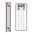 thumbnail image 5 of Coffee Wood Grain Retro Lattice Table Runner Home Wedding Table Flag Mat Centerpieces Decoration Party Dining Long Tablecloth, 5 of 6