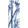 thumbnail image 3 of Tre Sorelle Studios 10x18 Black Modern Framed Museum Art Print Titled - Indigo Asian Bamboo Panel II, 3 of 5
